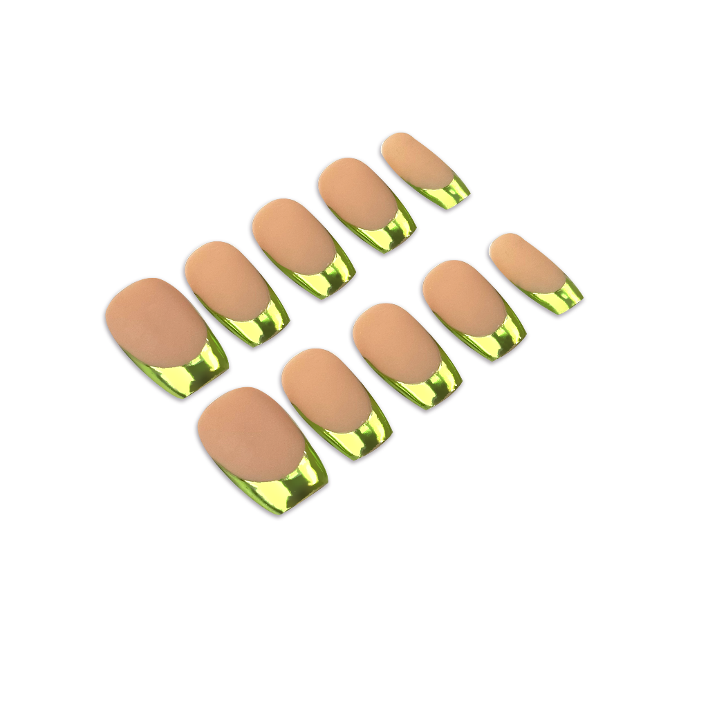 Nude Gloss French Handmade Press On Nails - Arcanus Nails