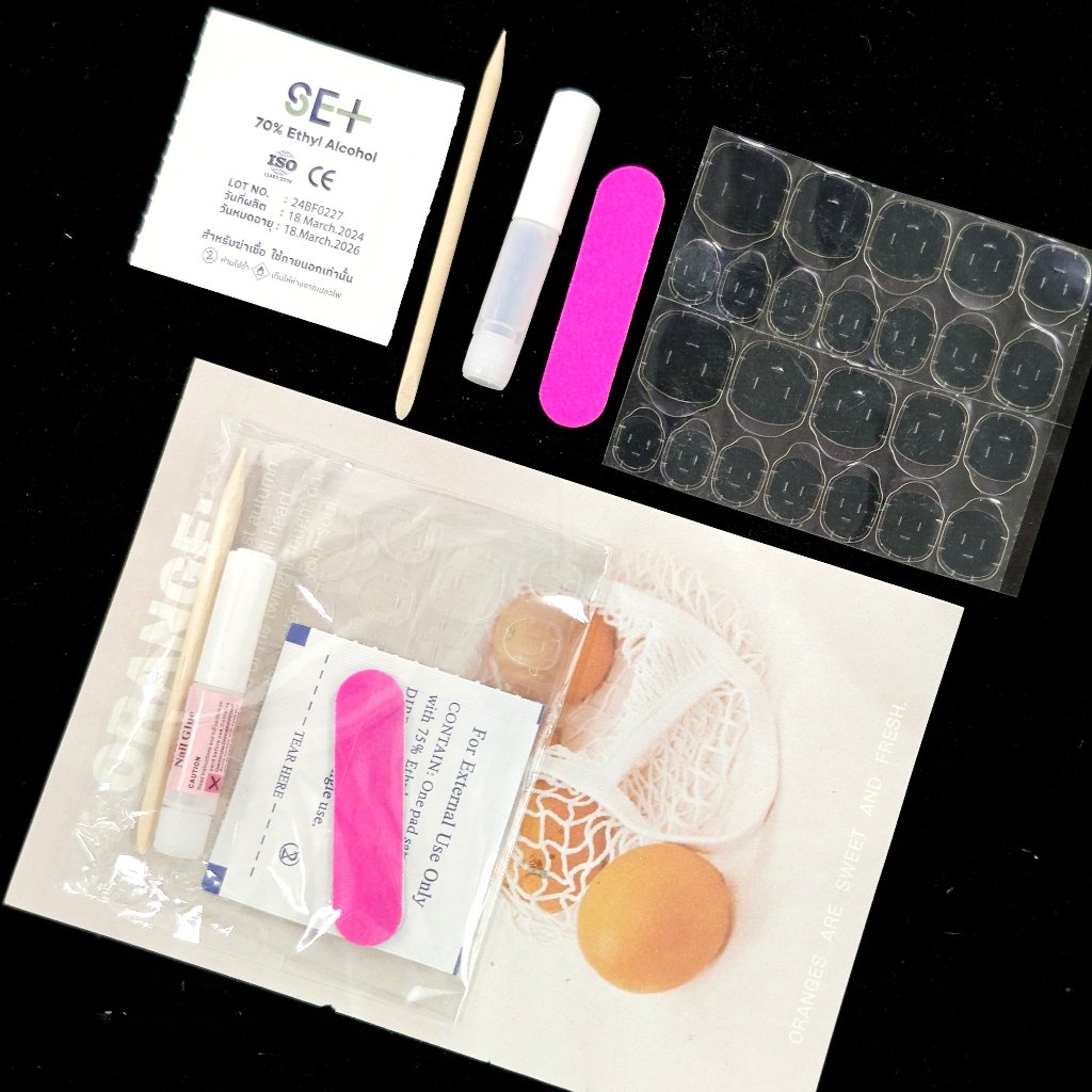 Luminous Lavender Gems Handmade Press On Nails - Arcanus Nails