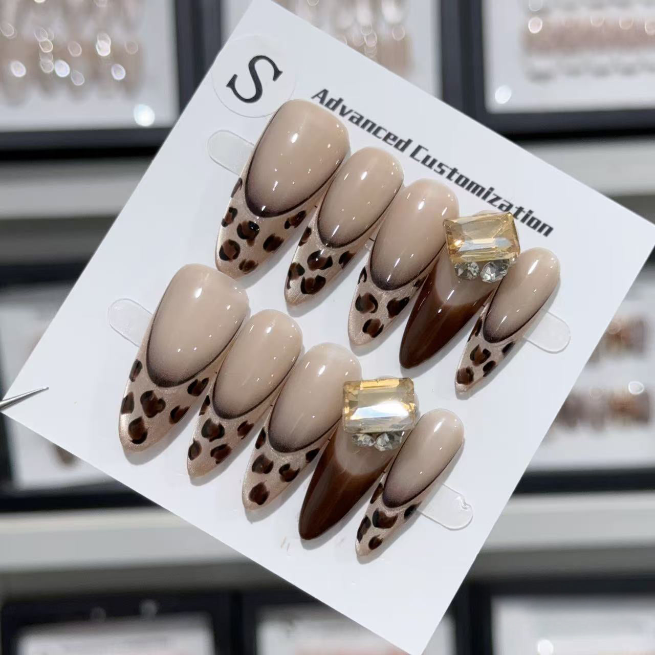 Wild Glamour Handmade Press On Nails - Arcanus Nails