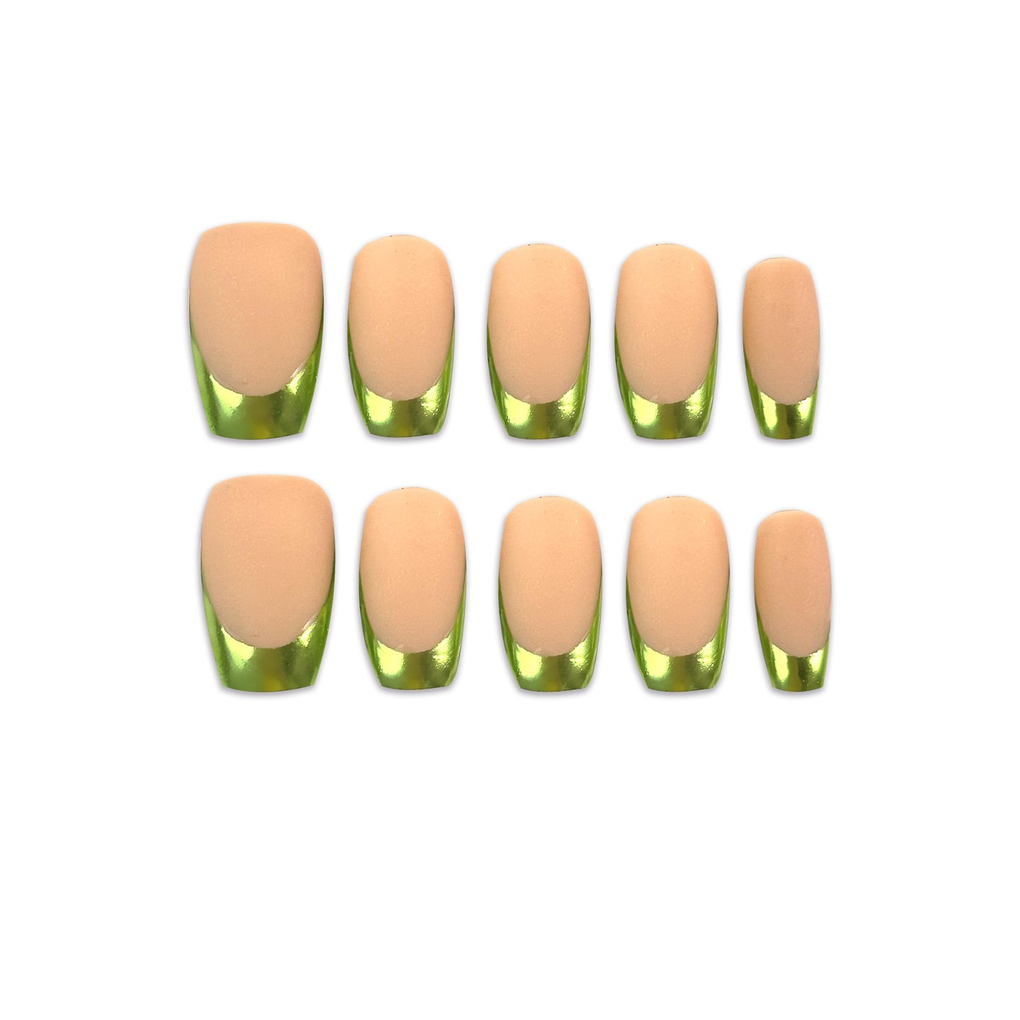 Nude Gloss French Handmade Press On Nails - Arcanus Nails