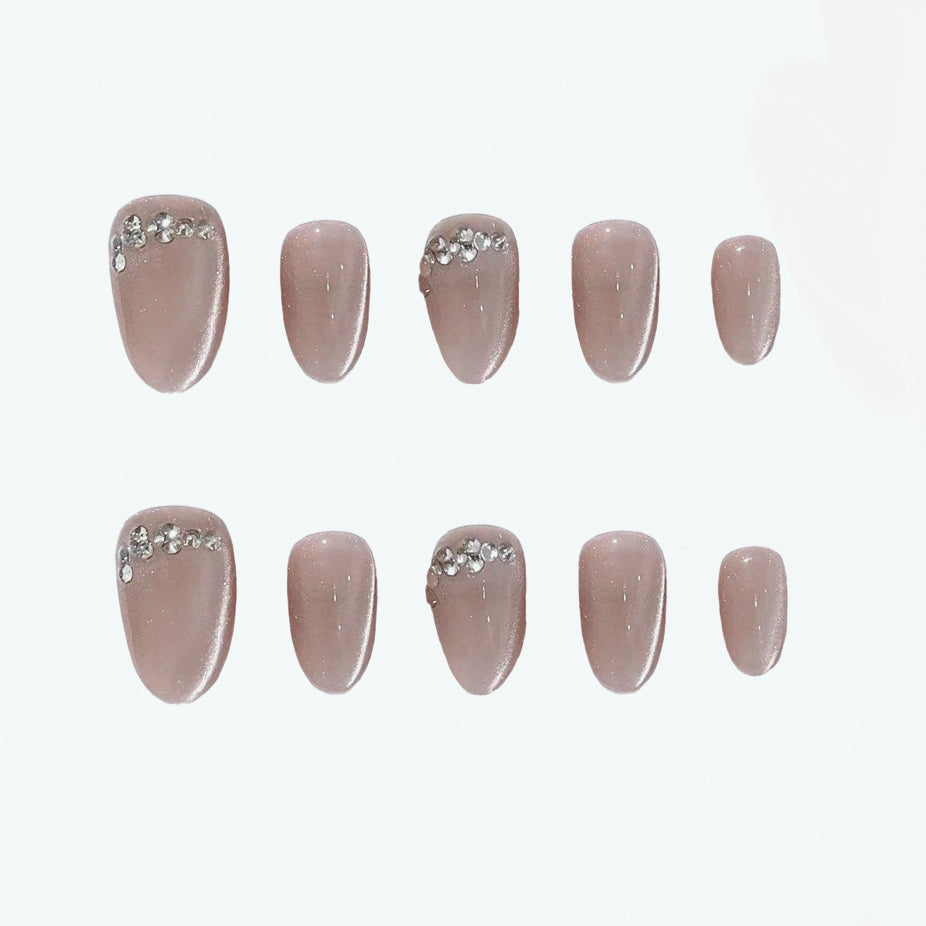 Crystal Dawn Handmade Press On Nails - Arcanus Nails
