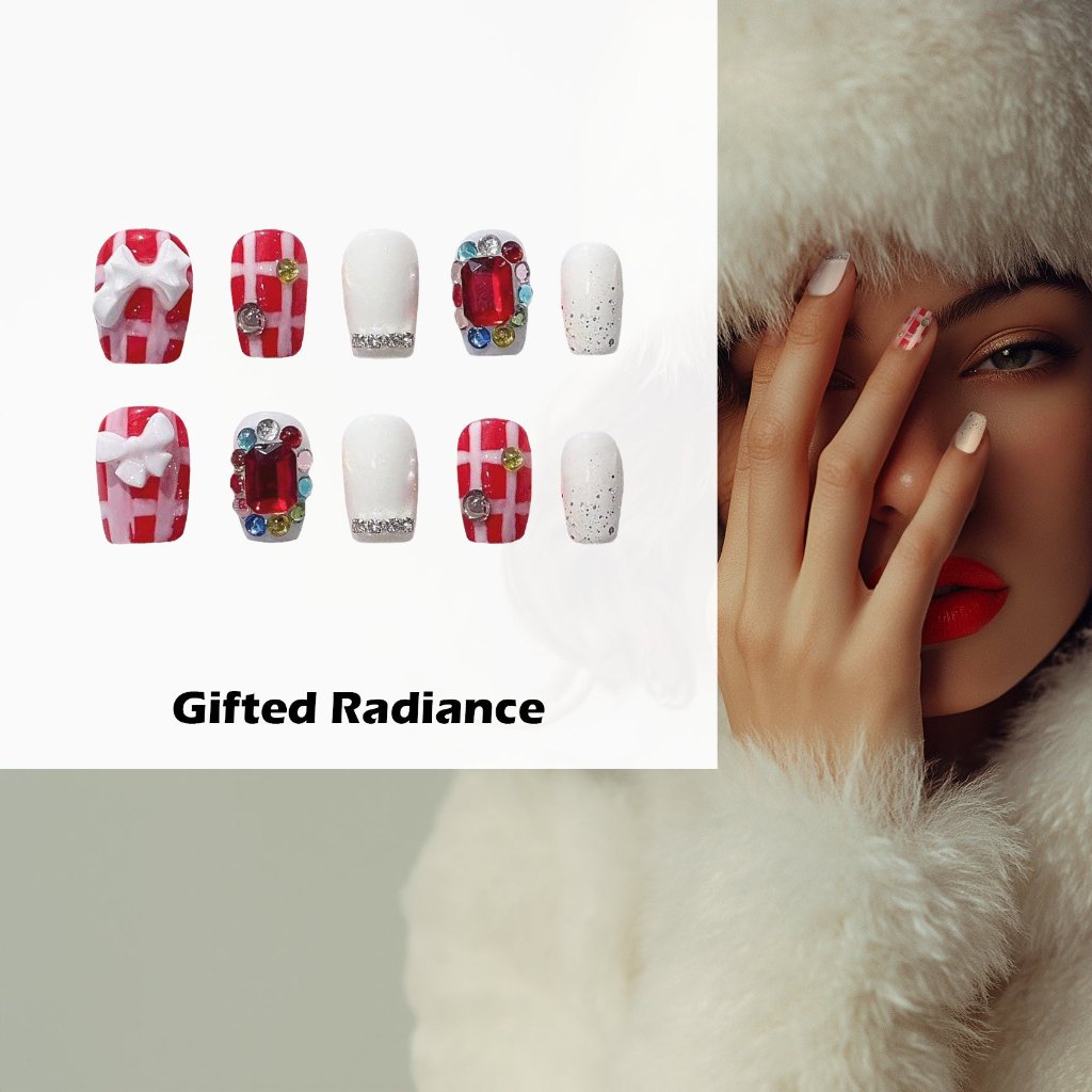 Gifted Radiance Handmade Press On Nails - Arcanus Nails