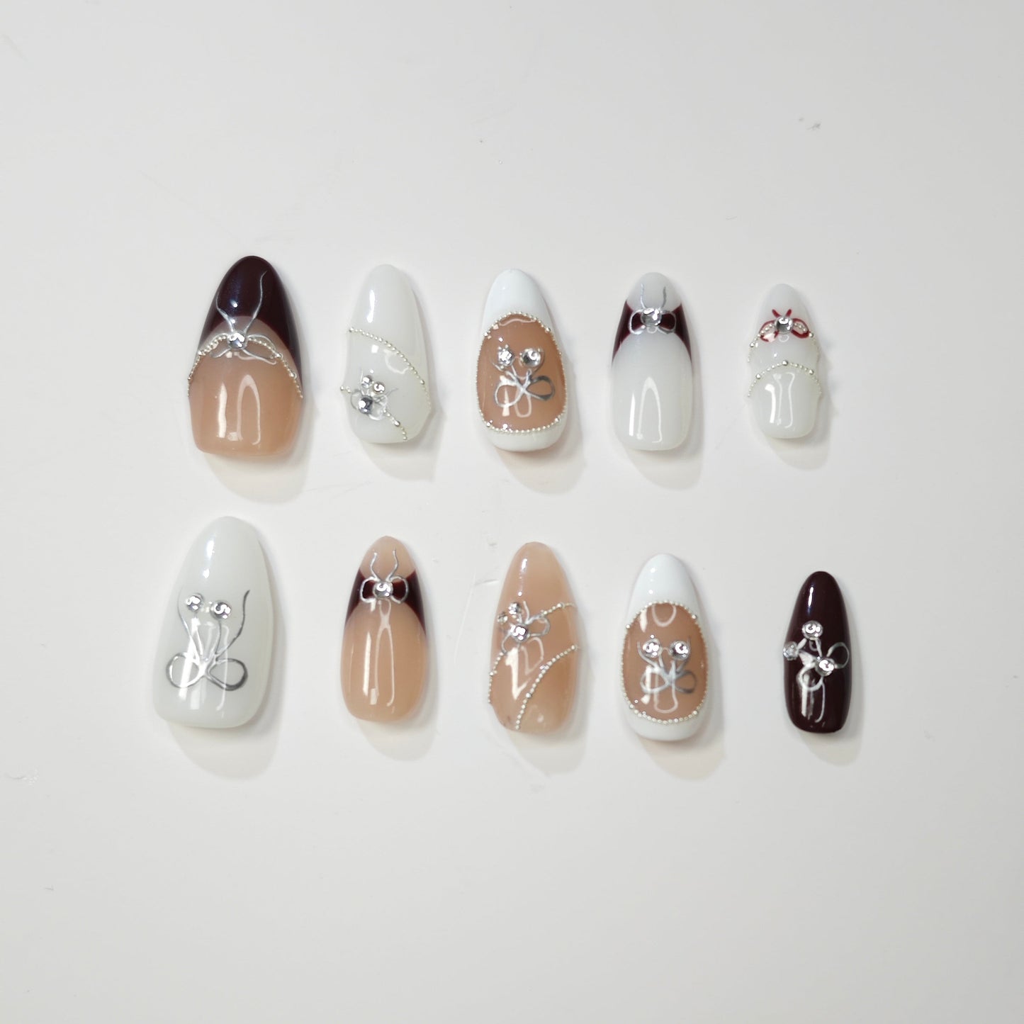 Bewitching Veil Handmade Press On Nails - Arcanus Nails