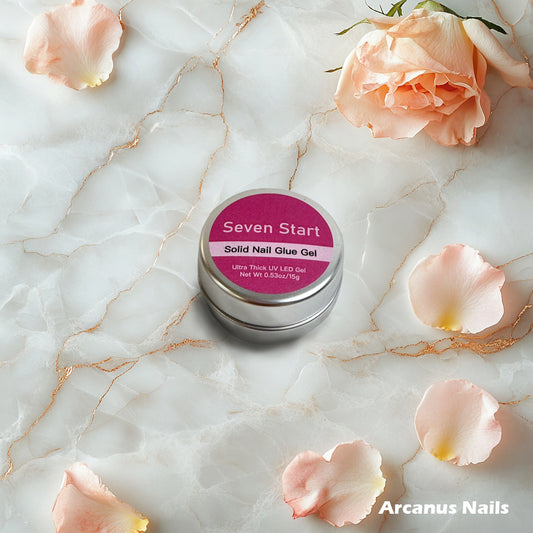 Solid Glue Gel for Press on Nails