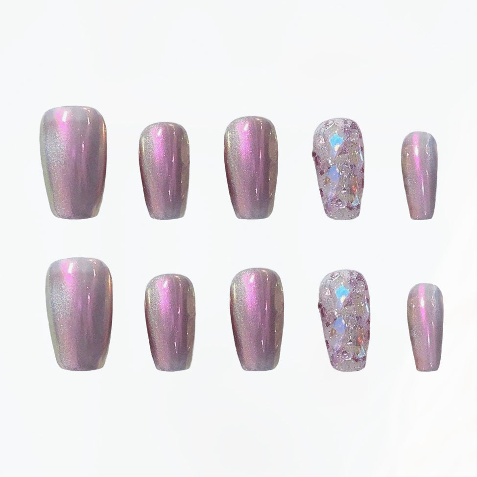 Opalescent Dream Handmade Press On Nails - Arcanus Nails