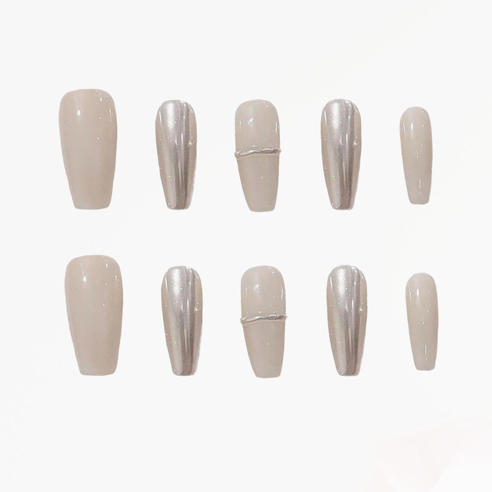 Satin Sheen Handmade Press On Nails - Arcanus Nails