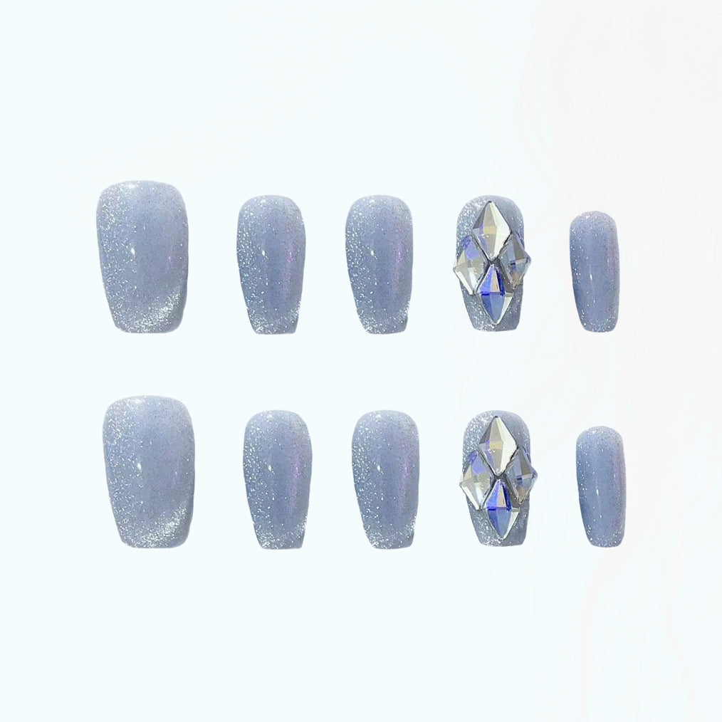 Skybound Glow Handmade Press On Nails - Arcanus Nails