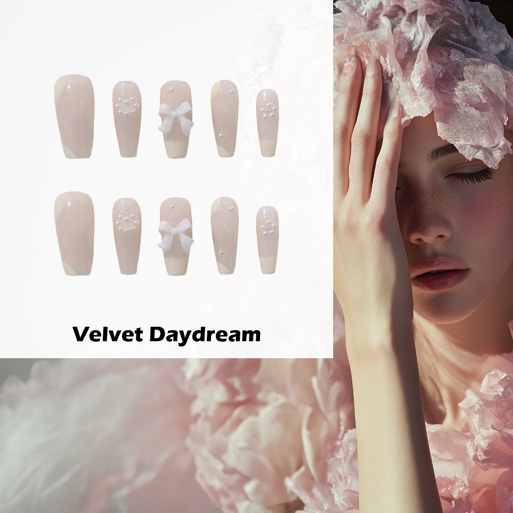 Velvet Daydream Handmade Press On Nails - Arcanus Nails