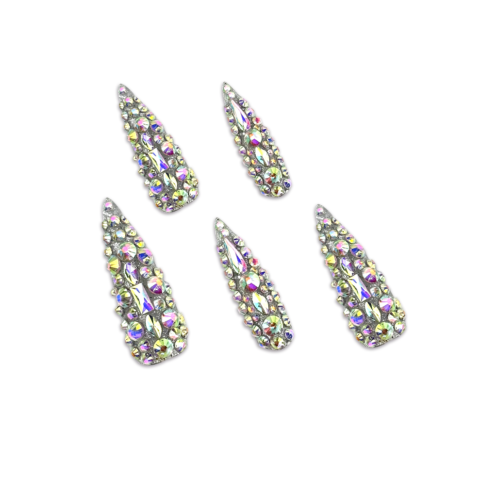 Shimmering Cosmos Handmade Press On Nails - Arcanus Nails