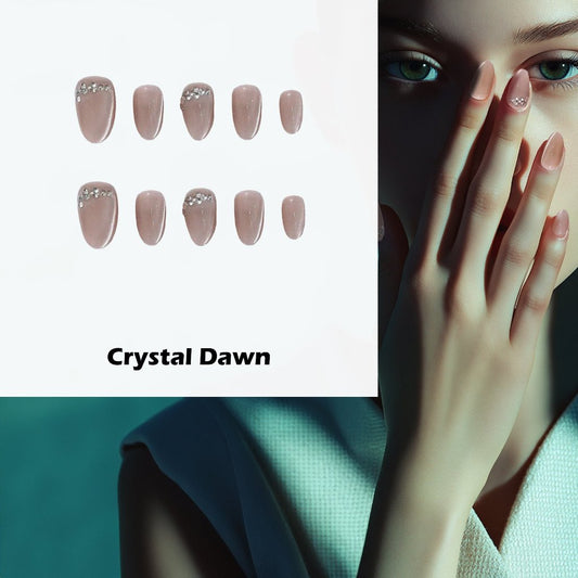 Crystal Dawn Handmade Press On Nails - Arcanus Nails