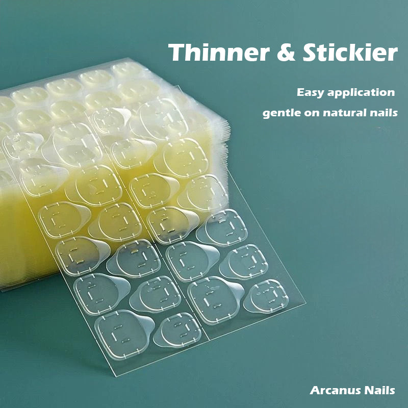 Ultra-Adhesive Jelly Nail Tabs for Press On Nails