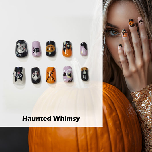 Haunted Whimsy Handmade Press On Nails - Arcanus Nails