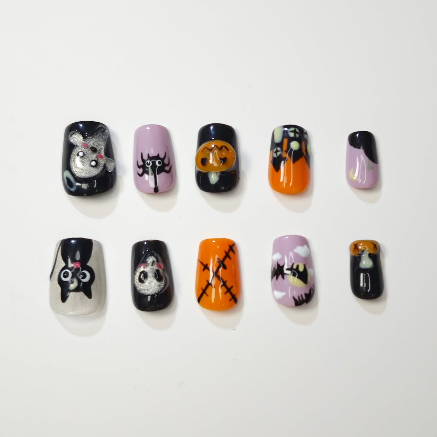 Haunted Whimsy Handmade Press On Nails - Arcanus Nails