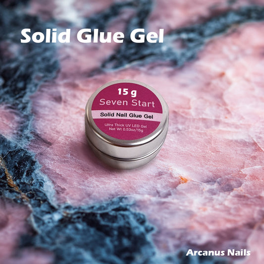 Solid Glue Gel for Press on Nails