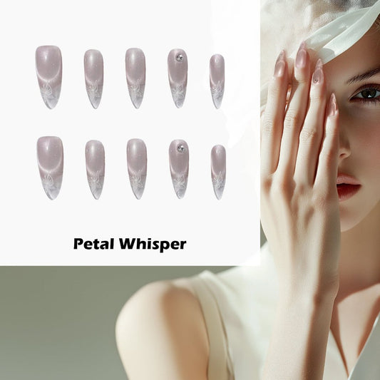 Petal Whisper Handmade Press On Nails - Arcanus Nails